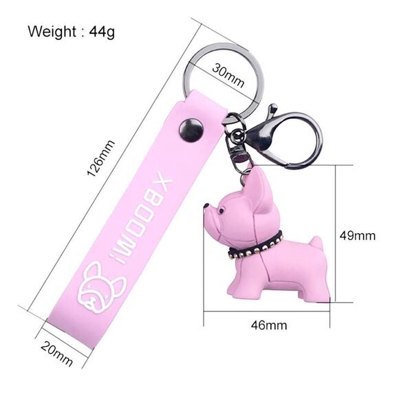 Decorative Keychain/Purse Charm PINK - Picture 3 of 7